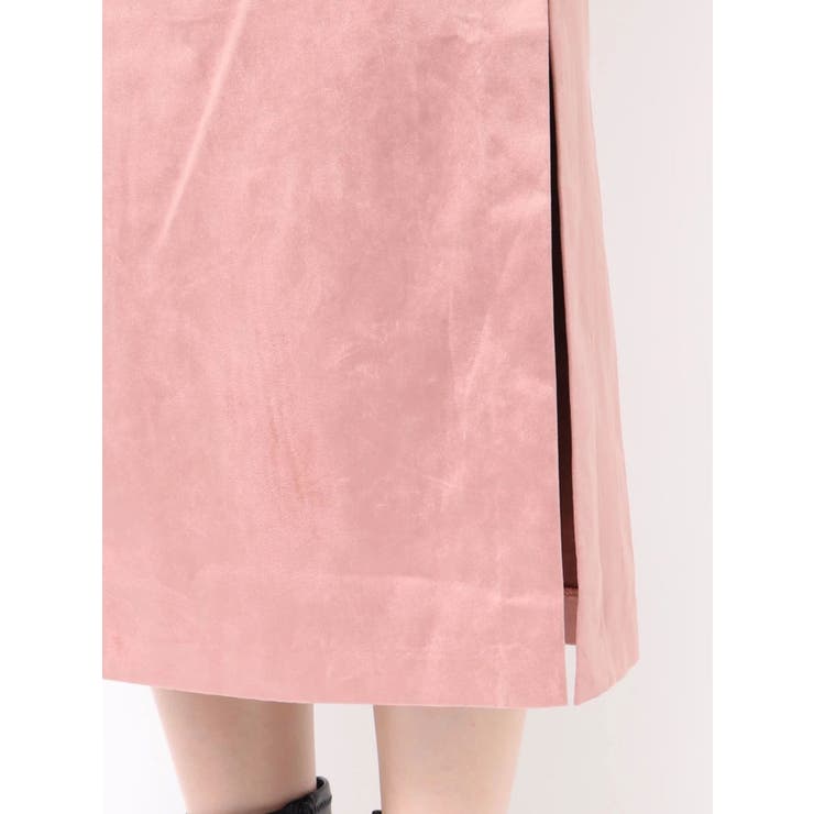 フェイクスエードアシメドレープキャミワンピース | MERCURYDUO | 詳細画像33 