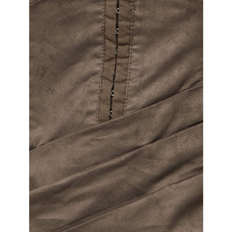 フェイクスエードアシメドレープキャミワンピース | MERCURYDUO | 詳細画像36 