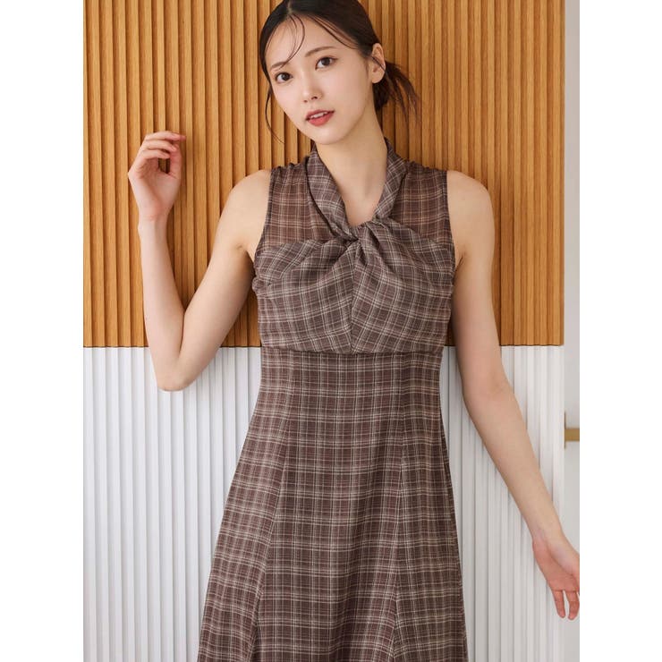 ツイストネックワンピース | MERCURYDUO | 詳細画像6