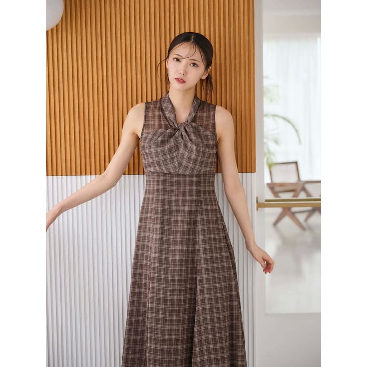 ツイストネックワンピース | MERCURYDUO | 詳細画像7