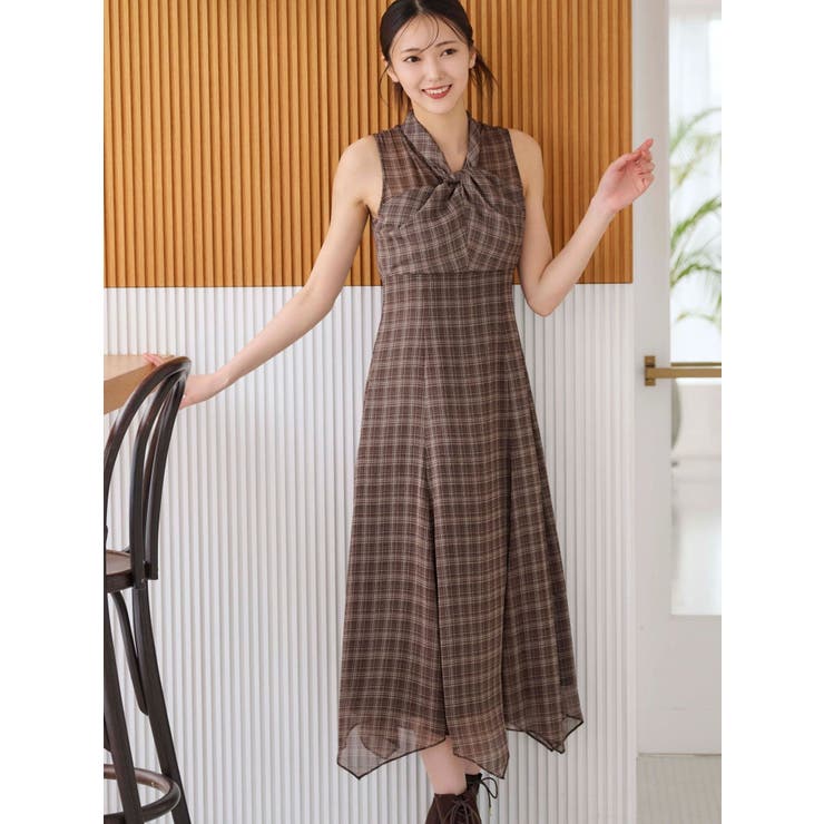 ツイストネックワンピース | MERCURYDUO | 詳細画像8