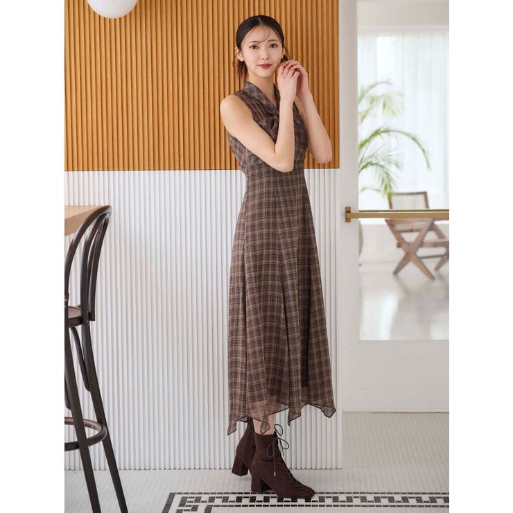 ツイストネックワンピース | MERCURYDUO | 詳細画像9