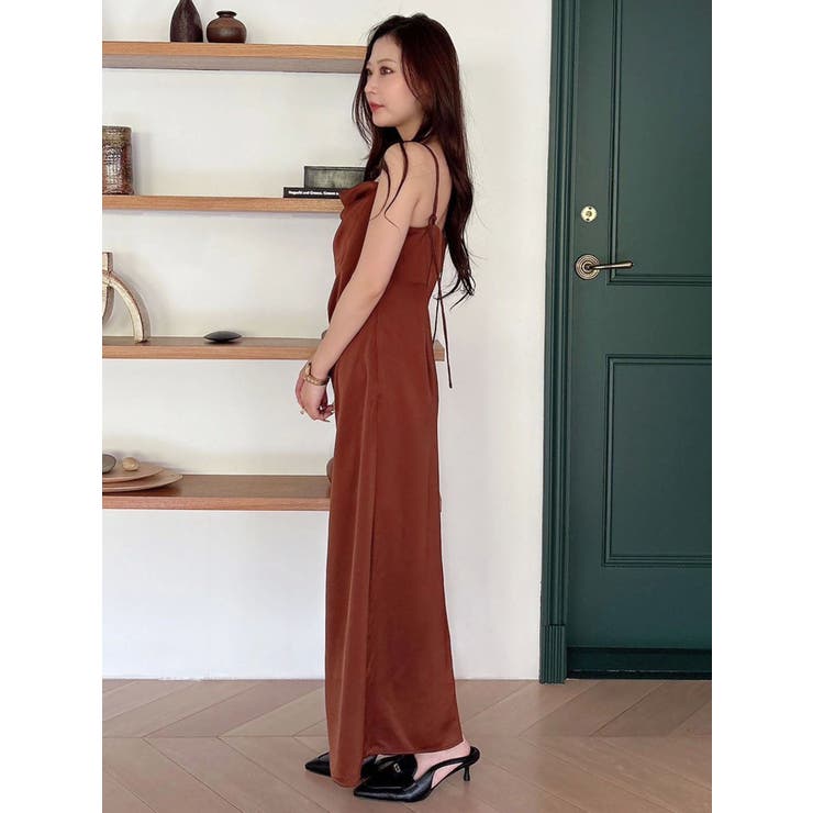 サテンキャミナローワンピース | MERCURYDUO | 詳細画像23 