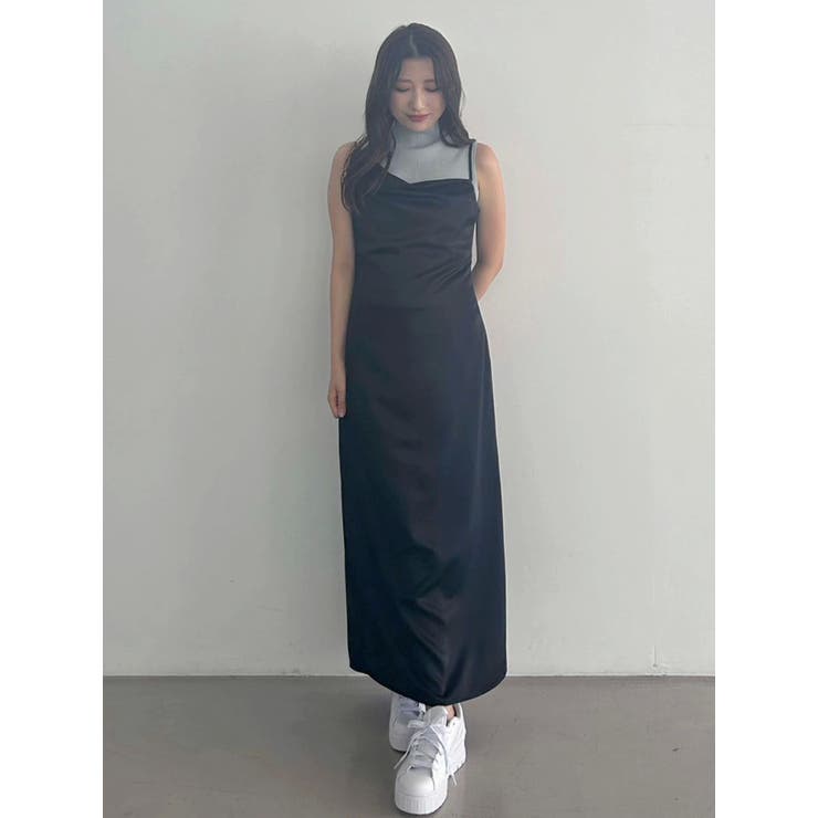 サテンキャミナローワンピース | MERCURYDUO | 詳細画像26 