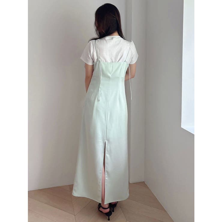 サテンキャミナローワンピース | MERCURYDUO | 詳細画像37 