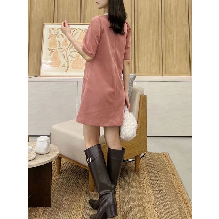 バイカラーレースミニワンピース | MERCURYDUO | 詳細画像32 