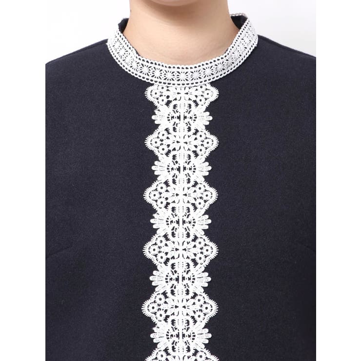 バイカラーレースミニワンピース | MERCURYDUO | 詳細画像45 