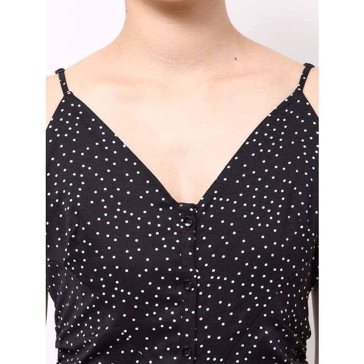 ドットプリントナローワンピース | MERCURYDUO | 詳細画像13 