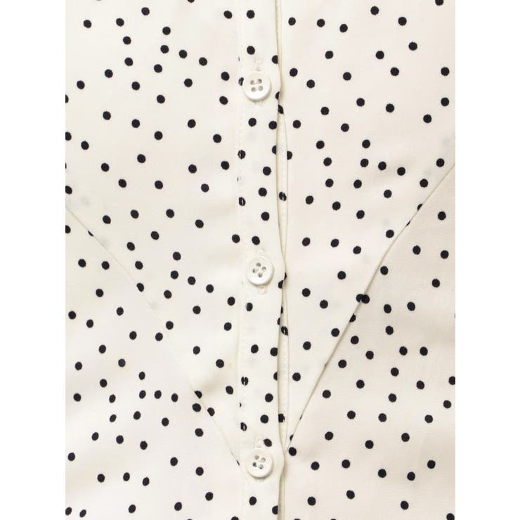 ドットプリントナローワンピース | MERCURYDUO | 詳細画像17 
