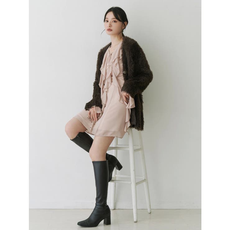 ラッフルフリルミニワンピース | MERCURYDUO | 詳細画像25 