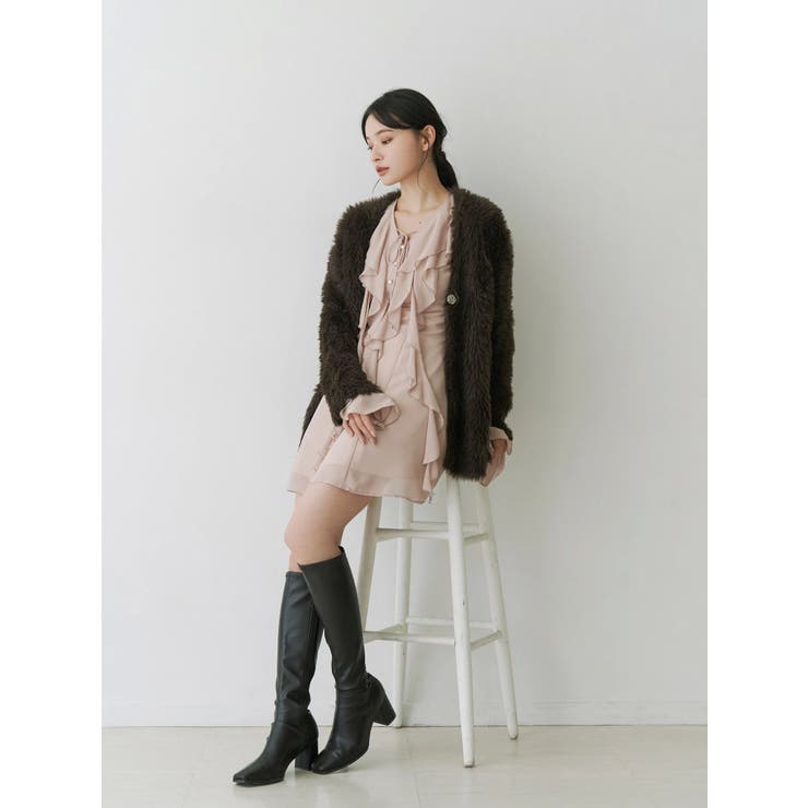 ラッフルフリルミニワンピース | MERCURYDUO | 詳細画像26 