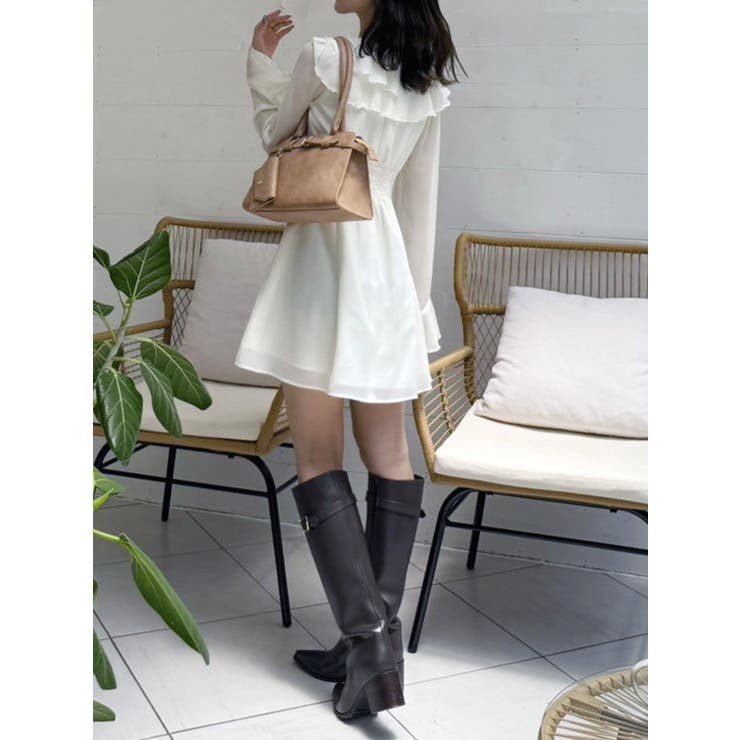 ラッフルフリルミニワンピース | MERCURYDUO | 詳細画像29 