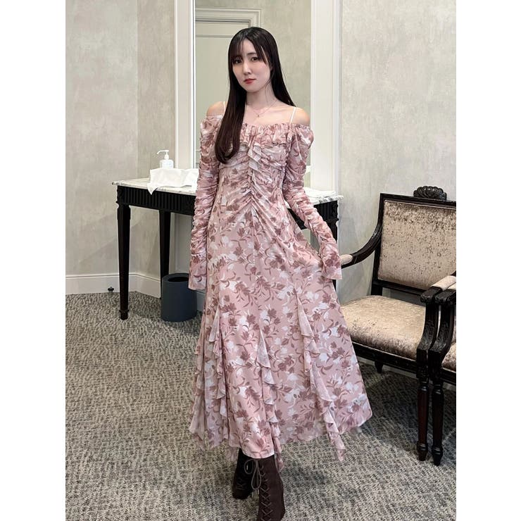 チュールラッフルヘムワンピース | MERCURYDUO | 詳細画像26 