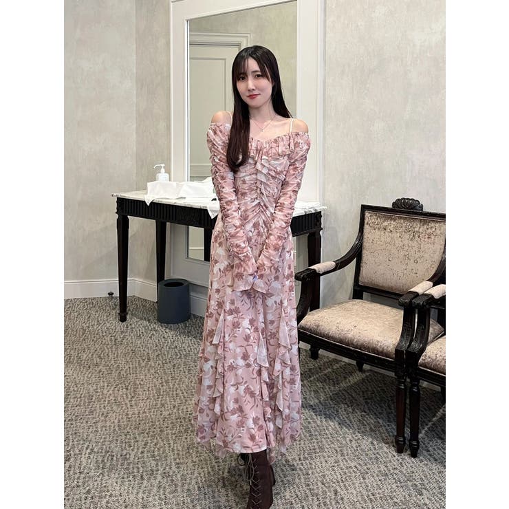 チュールラッフルヘムワンピース | MERCURYDUO | 詳細画像27 