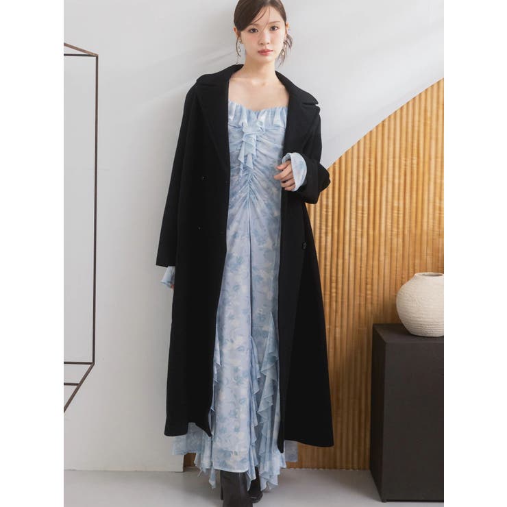 チュールラッフルヘムワンピース | MERCURYDUO | 詳細画像4 