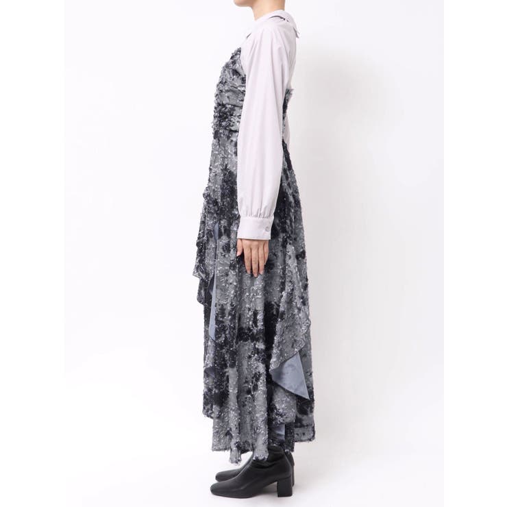 シャツドッキングコルセットアシメヘムワンピース | MERCURYDUO | 詳細画像38 