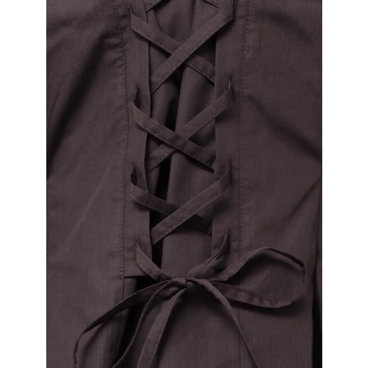 前後2WAYレースアップコルセットブラウス | MERCURYDUO | 詳細画像25 