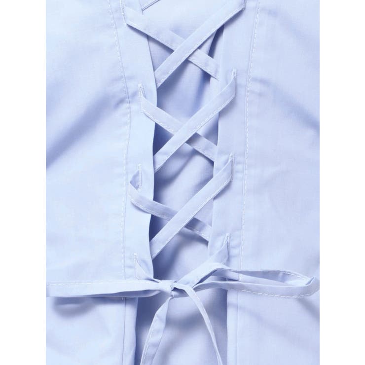 前後2WAYレースアップコルセットブラウス | MERCURYDUO | 詳細画像26 