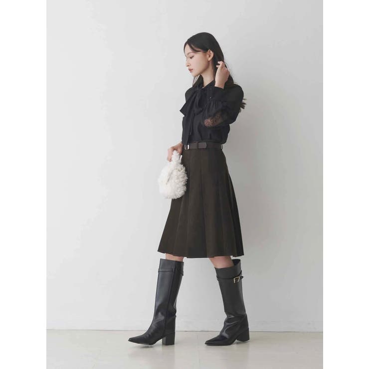 ポイントレースボウタイブラウス | MERCURYDUO | 詳細画像11 