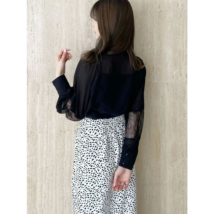 ポイントレースボウタイブラウス | MERCURYDUO | 詳細画像26 