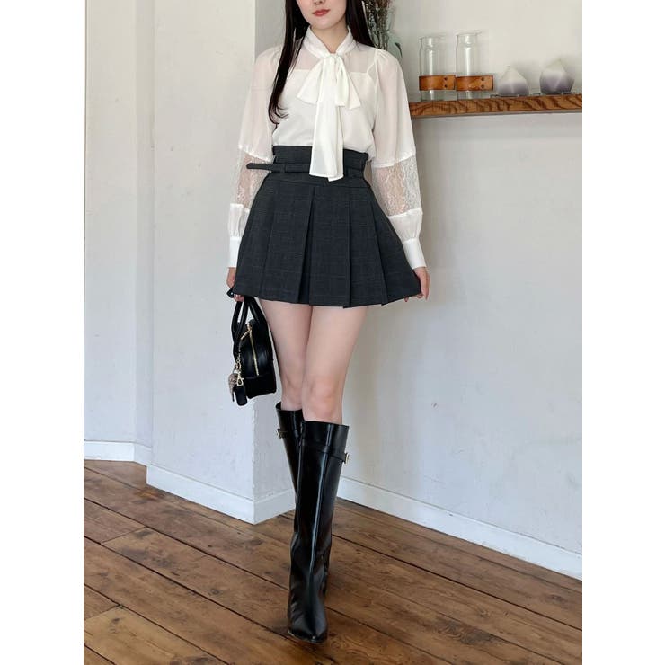 ポイントレースボウタイブラウス | MERCURYDUO | 詳細画像27 