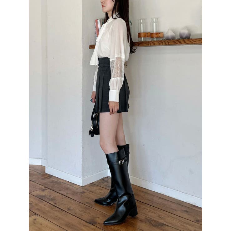 ポイントレースボウタイブラウス | MERCURYDUO | 詳細画像29 