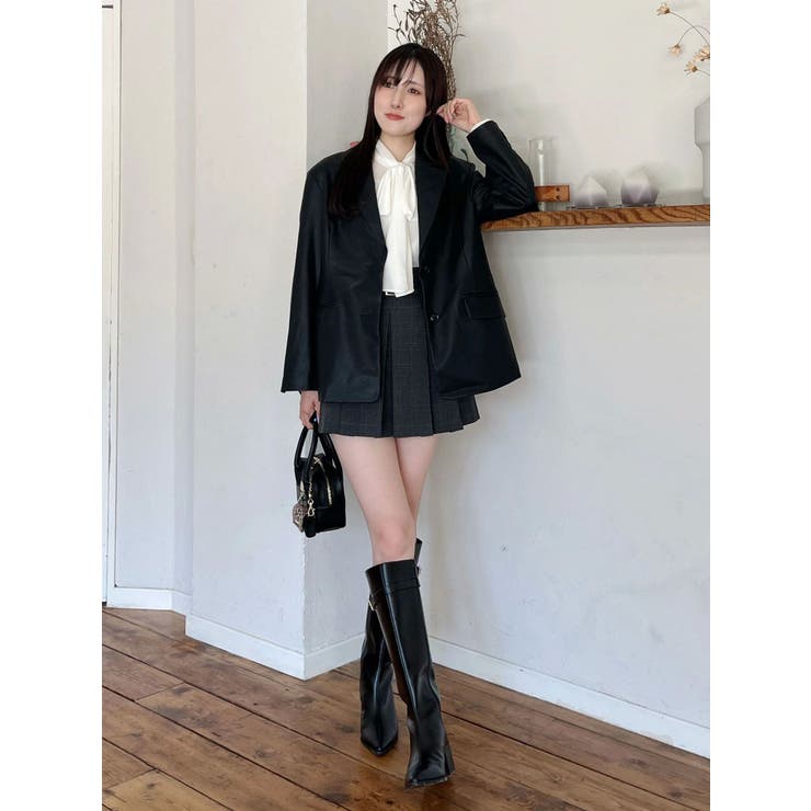 ポイントレースボウタイブラウス | MERCURYDUO | 詳細画像32 