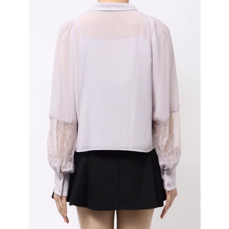 ポイントレースボウタイブラウス | MERCURYDUO | 詳細画像39 