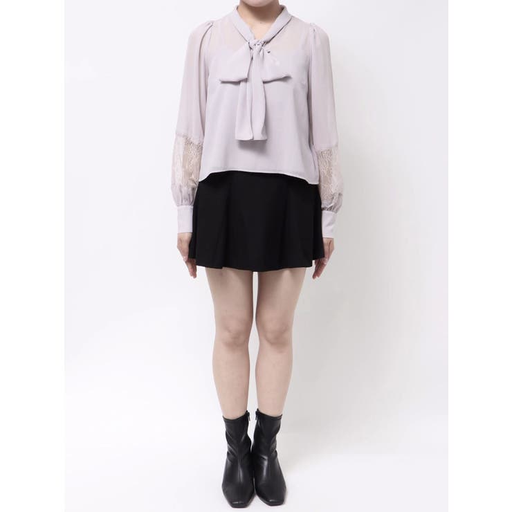 ポイントレースボウタイブラウス | MERCURYDUO | 詳細画像45 