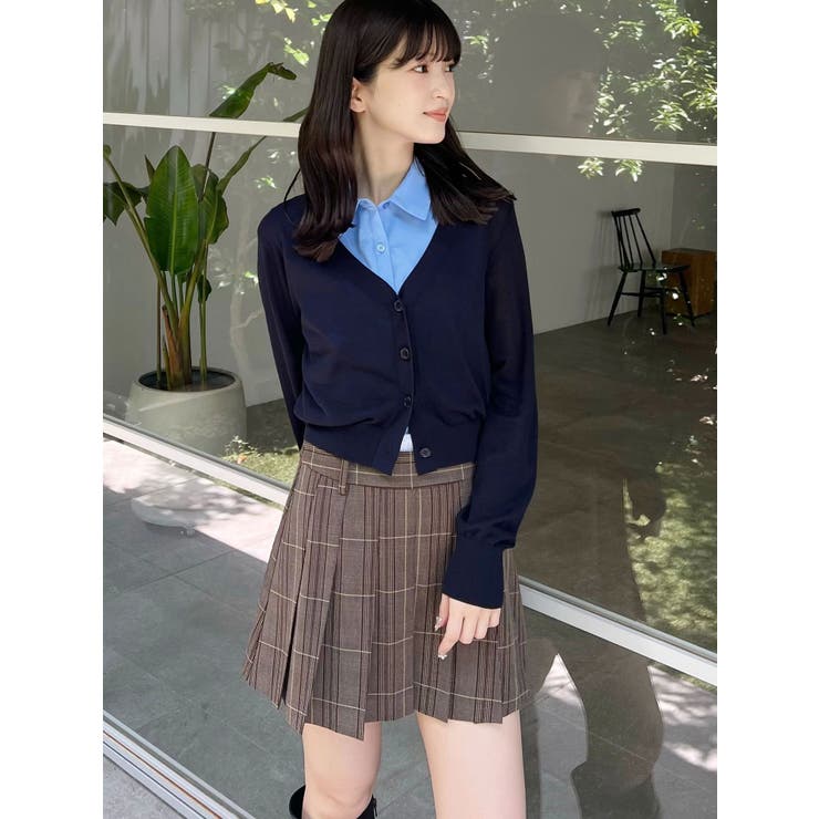 カーデセットノースリシャツ | MERCURYDUO | 詳細画像25 