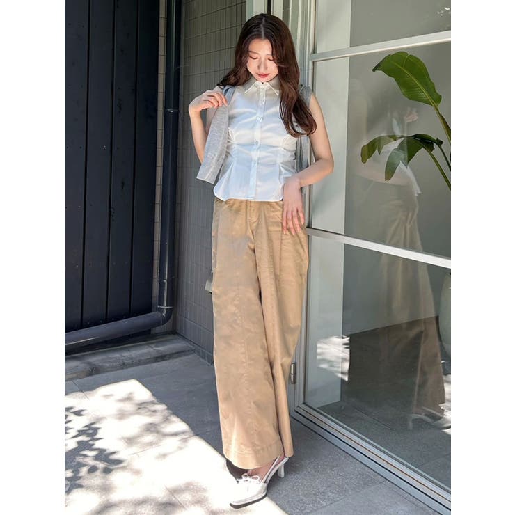 カーデセットノースリシャツ | MERCURYDUO | 詳細画像30 