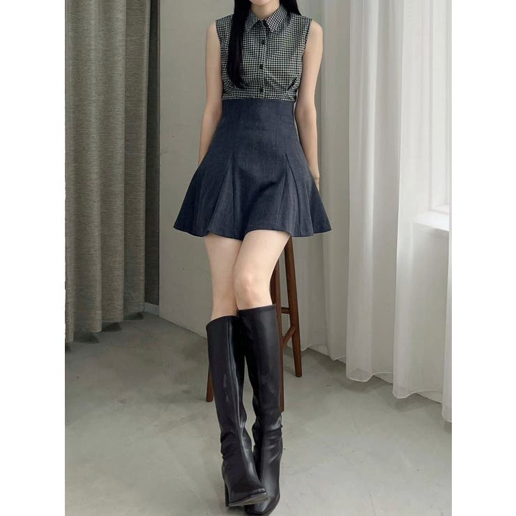 カーデセットノースリシャツ | MERCURYDUO | 詳細画像38 