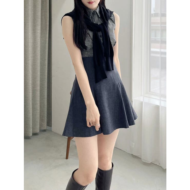 カーデセットノースリシャツ | MERCURYDUO | 詳細画像42 