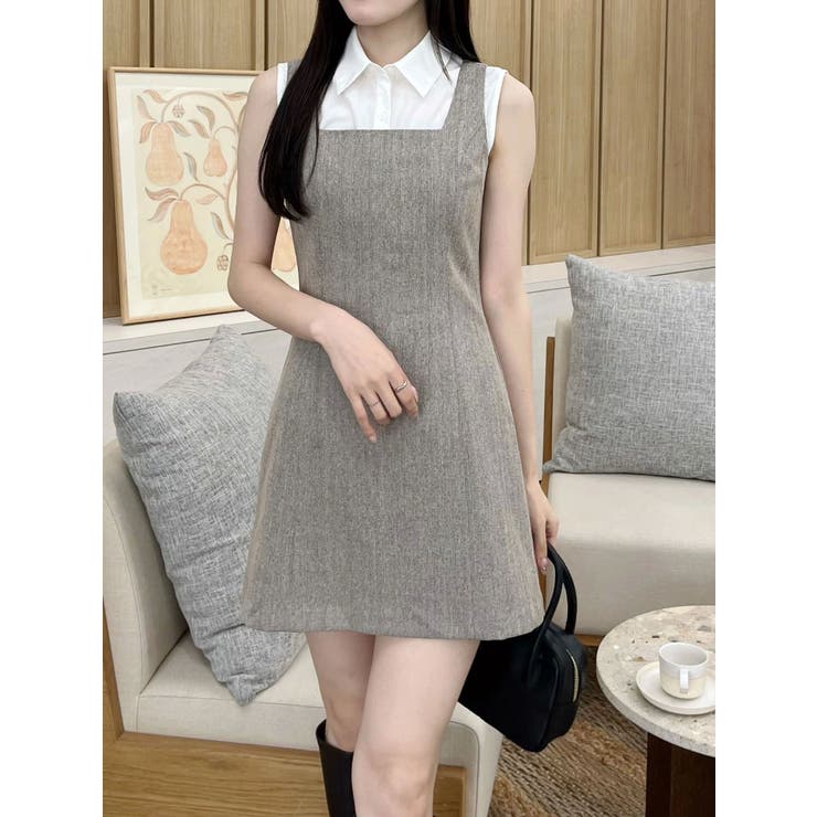 カーデセットノースリシャツ | MERCURYDUO | 詳細画像49 