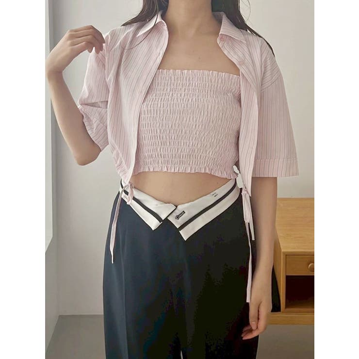 ミックス | ドロストヘムベアセットシャツ | MERCURYDUO