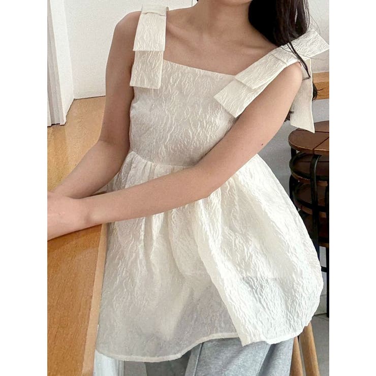 ボリュームペプラムチュニック | MERCURYDUO | 詳細画像1 