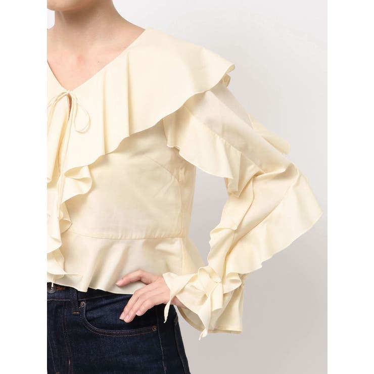 ラッフルブラウス | MERCURYDUO | 詳細画像14 