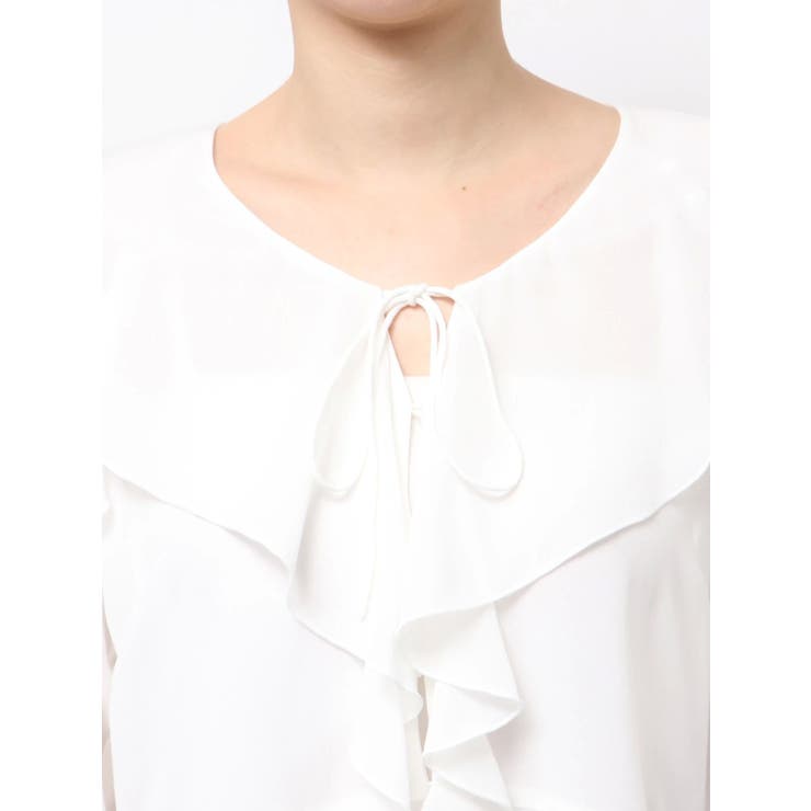 シフォンラッフルブラウス | MERCURYDUO | 詳細画像17 