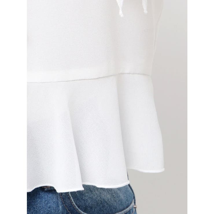 シフォンラッフルブラウス | MERCURYDUO | 詳細画像19 