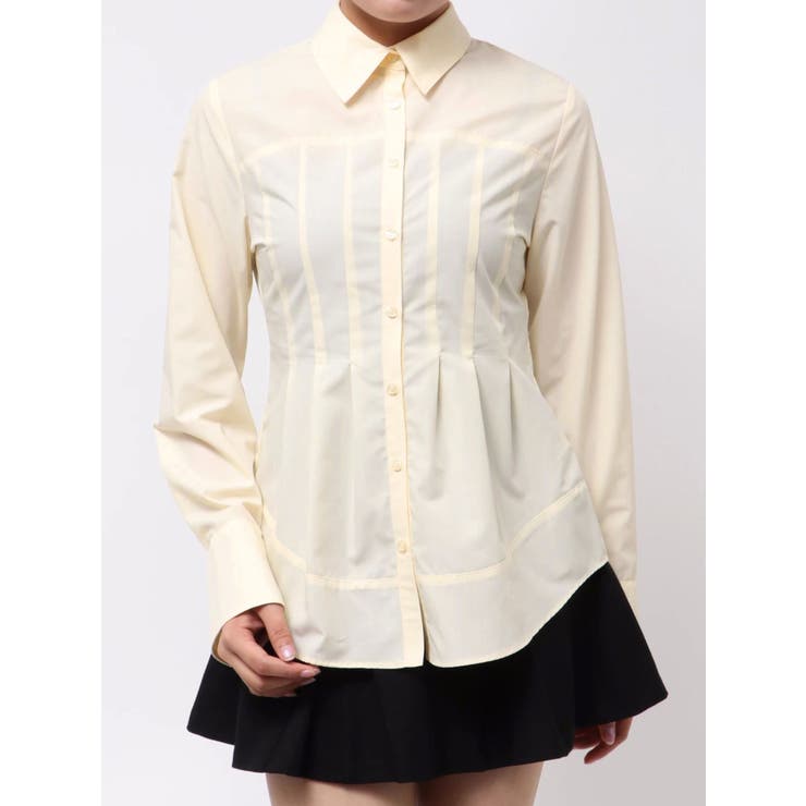 イエロー | コルセットシャツ | MERCURYDUO