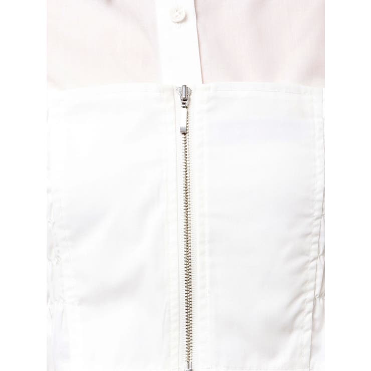 シャーリングZIPビスチェセットシャツ | MERCURYDUO | 詳細画像40 