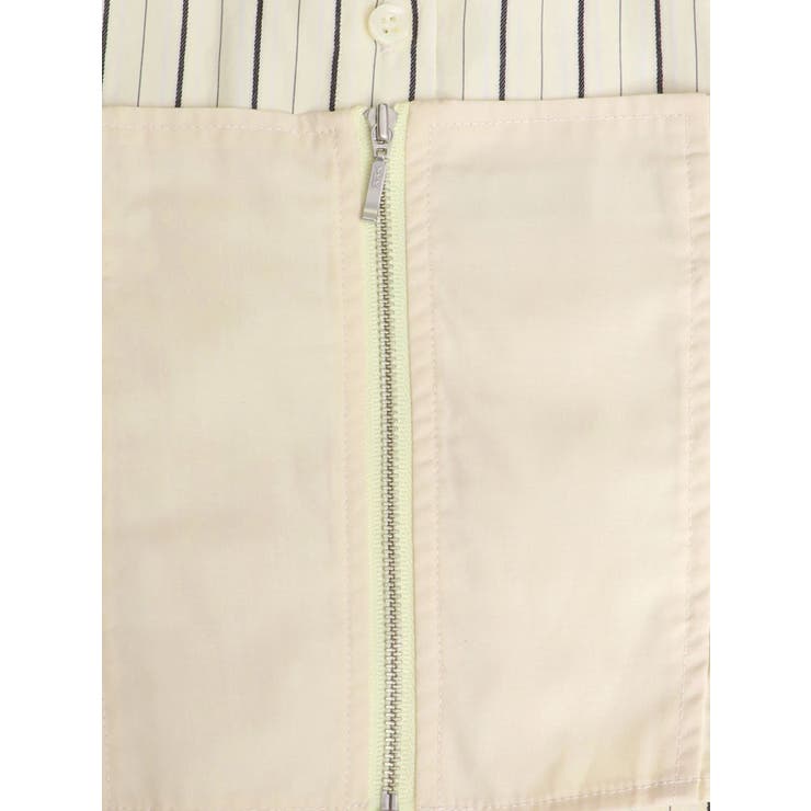 シャーリングZIPビスチェセットシャツ | MERCURYDUO | 詳細画像41 