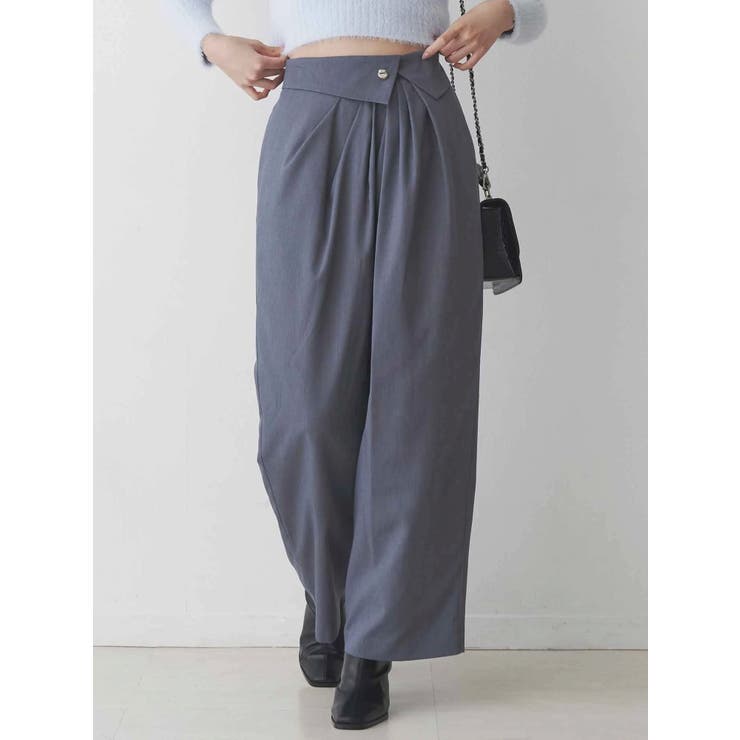 アシメタックワイドパンツ | MERCURYDUO | 詳細画像1 