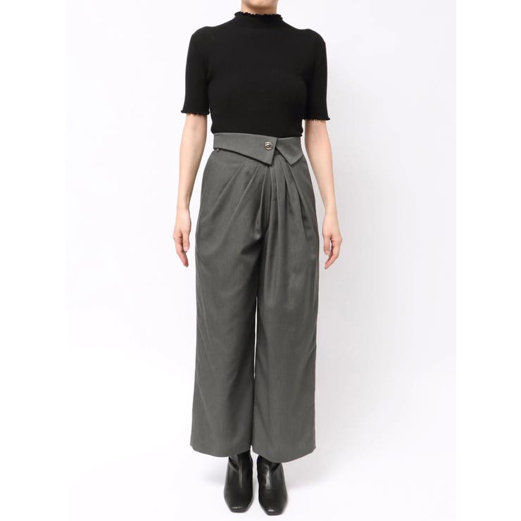 アシメタックワイドパンツ | MERCURYDUO | 詳細画像23 