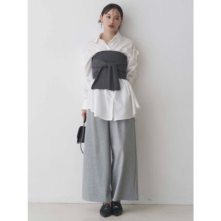 basicワイドパンツ | MERCURYDUO | 詳細画像12 