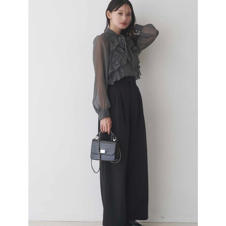 basicワイドパンツ | MERCURYDUO | 詳細画像5 