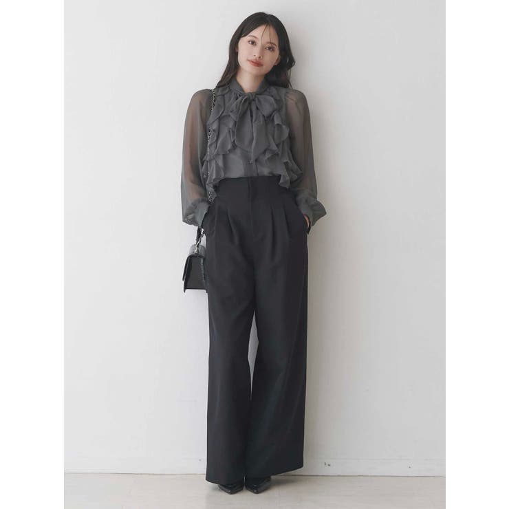 basicワイドパンツ | MERCURYDUO | 詳細画像7 