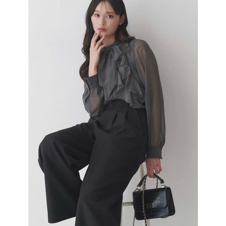 basicワイドパンツ | MERCURYDUO | 詳細画像9 