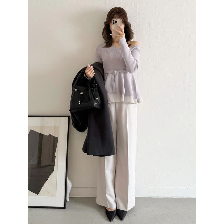 basicストレートパンツ | MERCURYDUO | 詳細画像8 