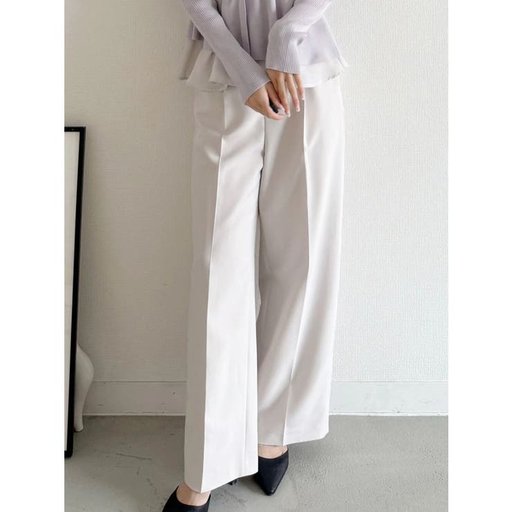 ベージュ | basicストレートパンツ | MERCURYDUO